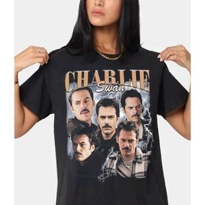 Charlie Swan 90s Billy Burke Team Charlie Fan Gift T-Shirt